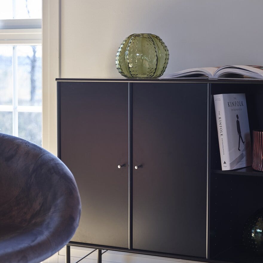 Mistral KUBUS Skap B:170 cm i Svart