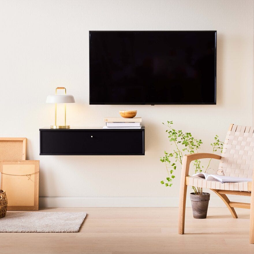Mistral MISTRAL AV TV-benk B:90 cm i Svart