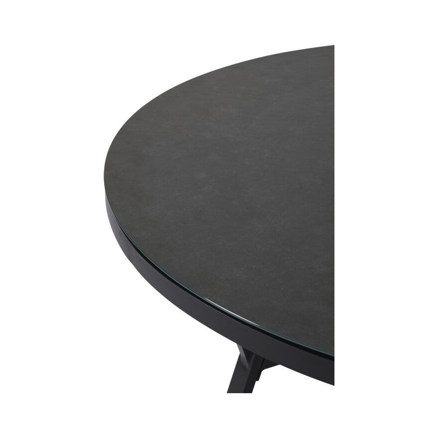 BERKELEY Spisebord Ø145 cm i Svart