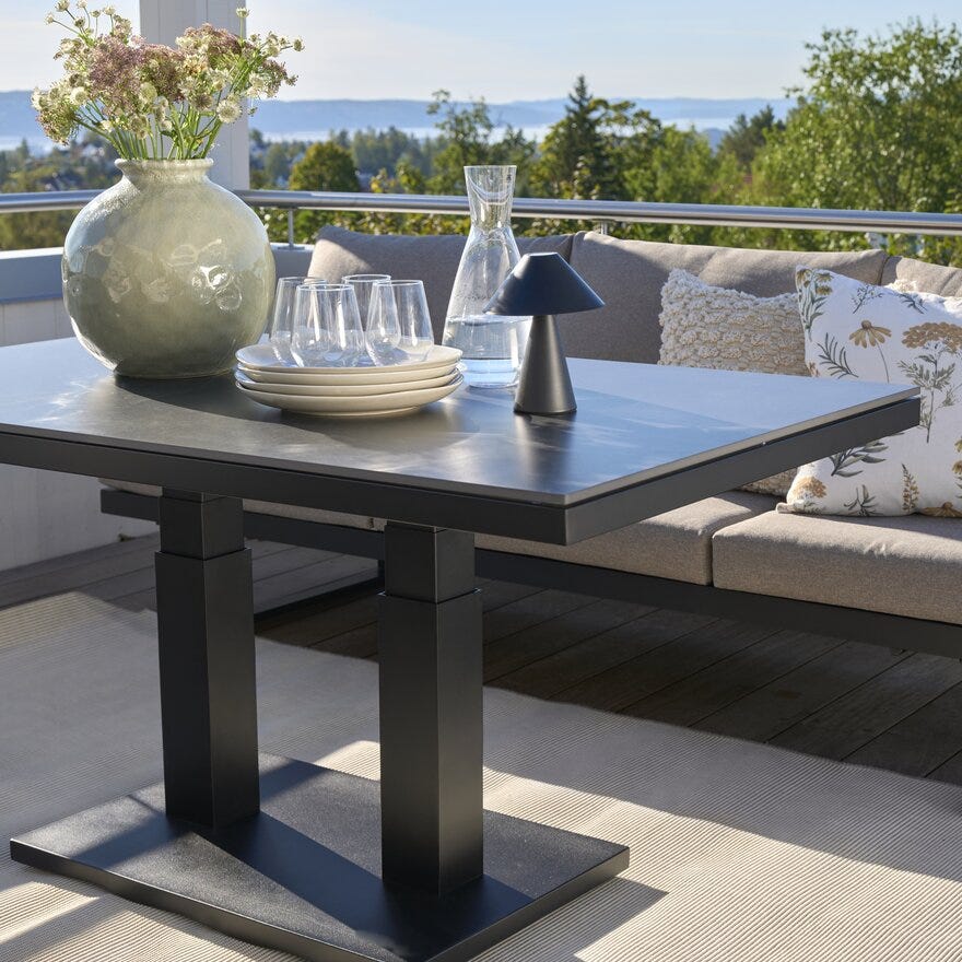 LORCA Uteteppe 160x230 cm i Beige/natur