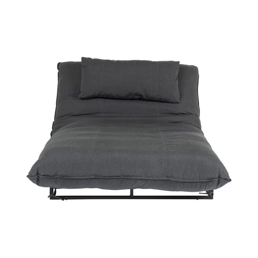 Divano Lounge CORAL Solseng 115x196 cm i Svart