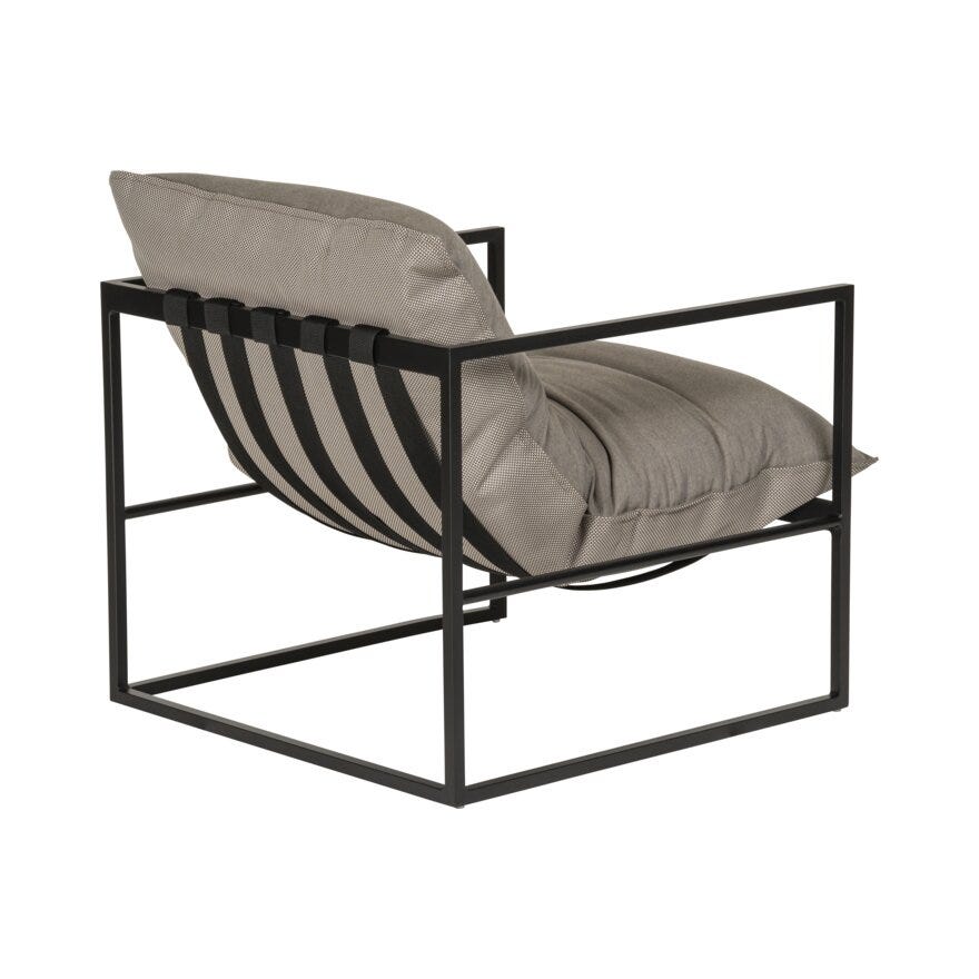 Divano Lounge CORAL Loungestol i Brun designet av Olaf Frelink