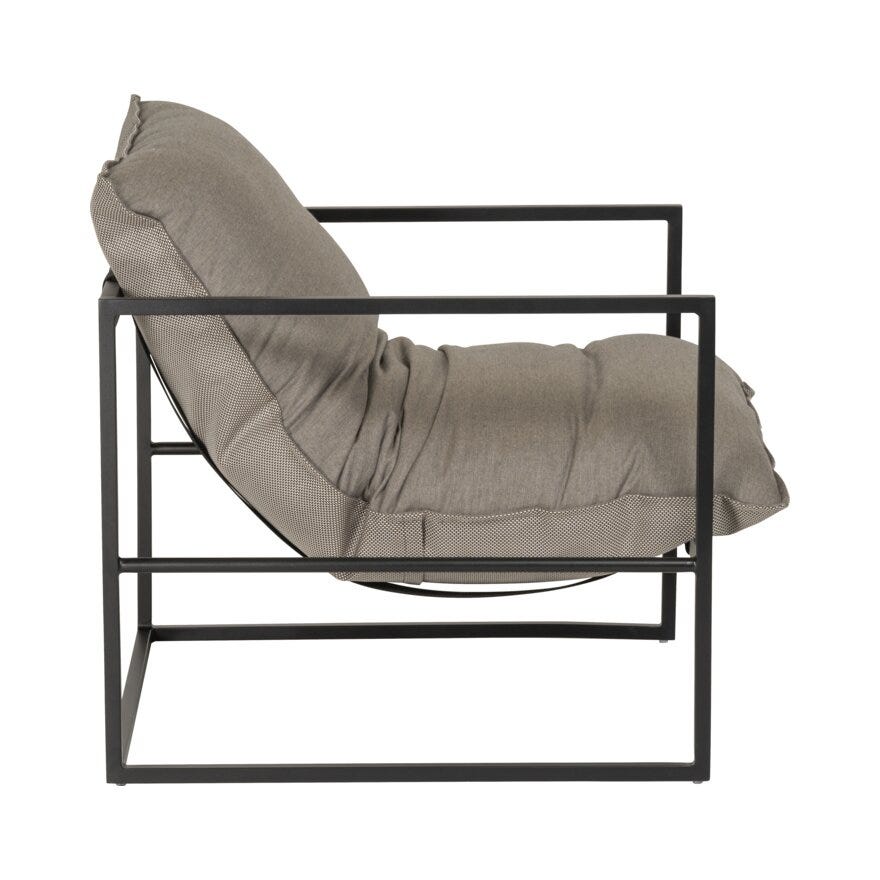 Divano Lounge CORAL Loungestol i Brun designet av Olaf Frelink