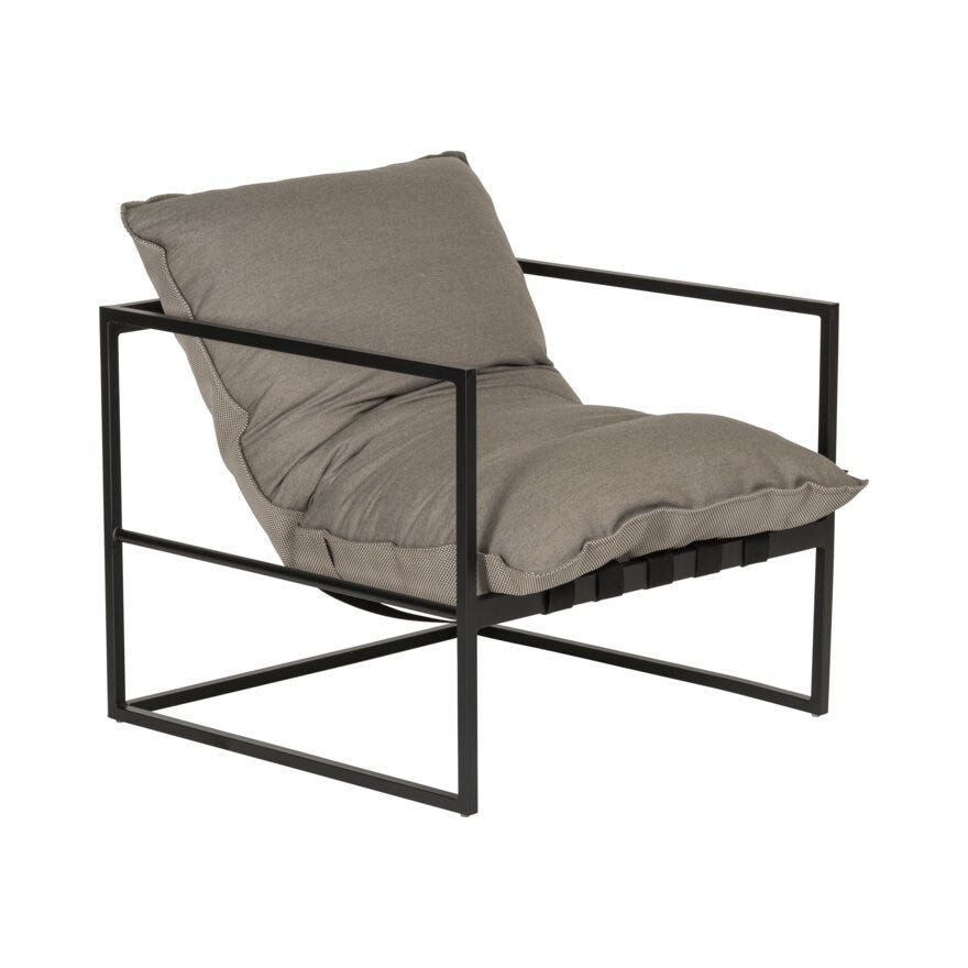 Divano Lounge CORAL Loungestol i Brun designet av Olaf Frelink