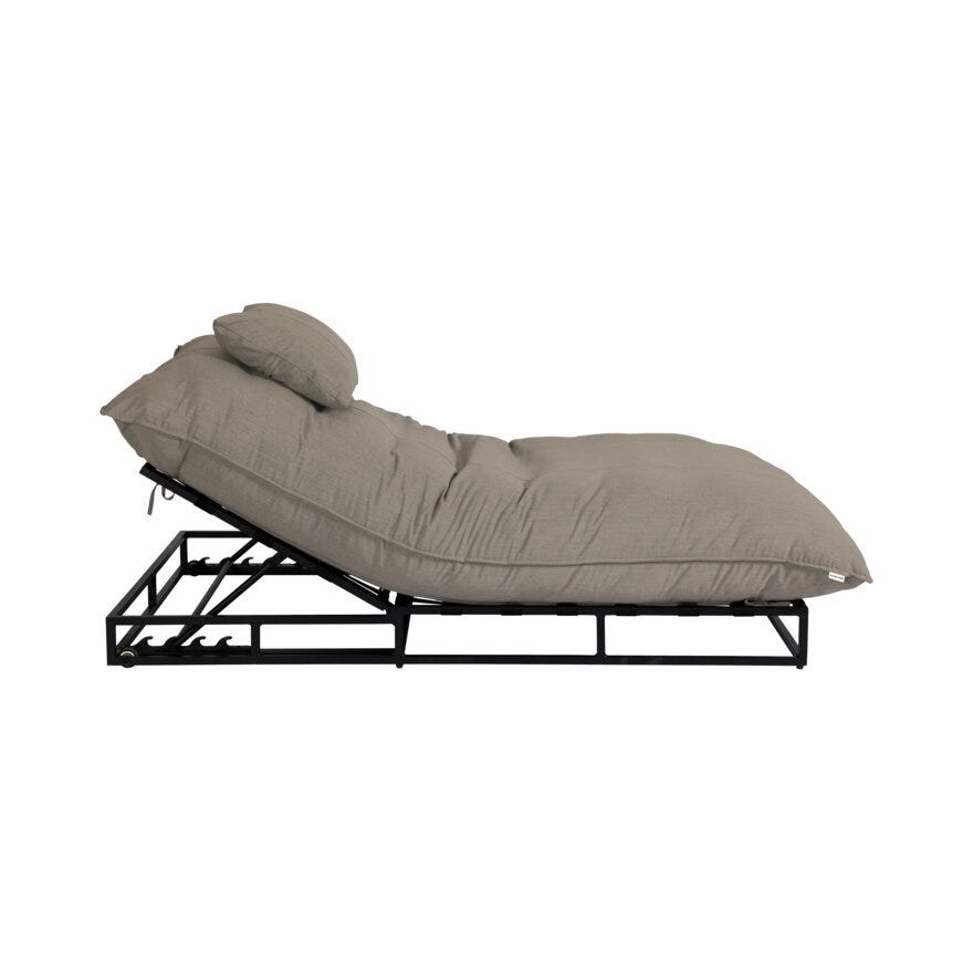 Divano Lounge CORAL Solseng 115x196 cm i Brun designet av Olaf Frelink