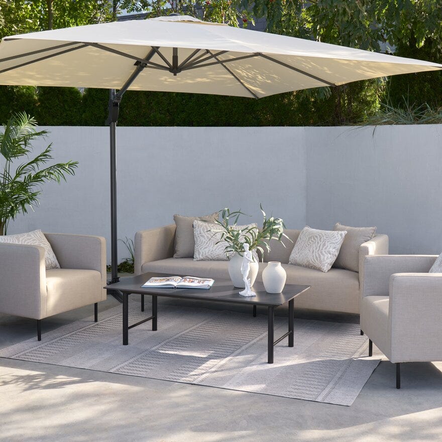 Hartman DEAN Loungestol i Beige/natur