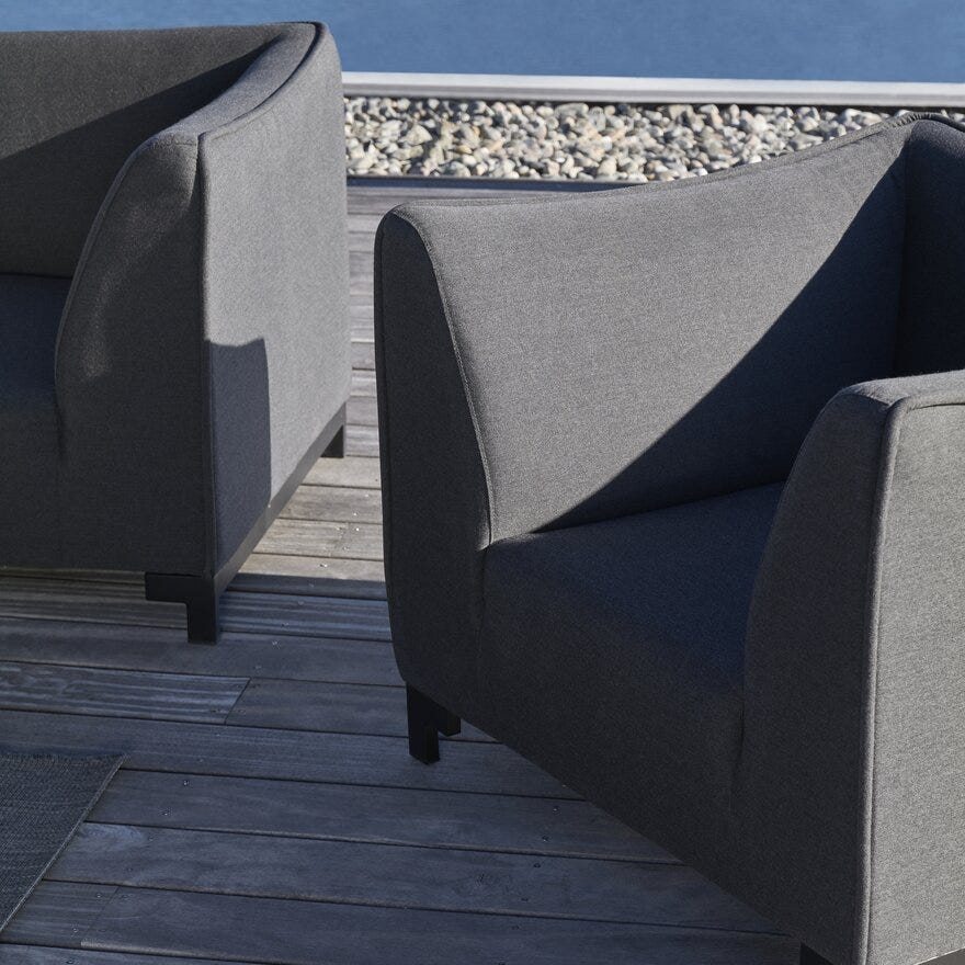 Divano Lounge ENJOY Stol i Svart