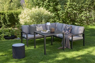 FAIRVILLE Hjørnesofa i Brun