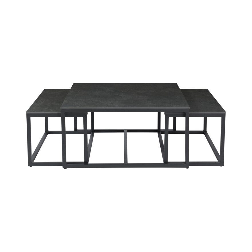 Signature Collection By Halvor Bakke GARDEN Sofabord 90x90 cm i Svart