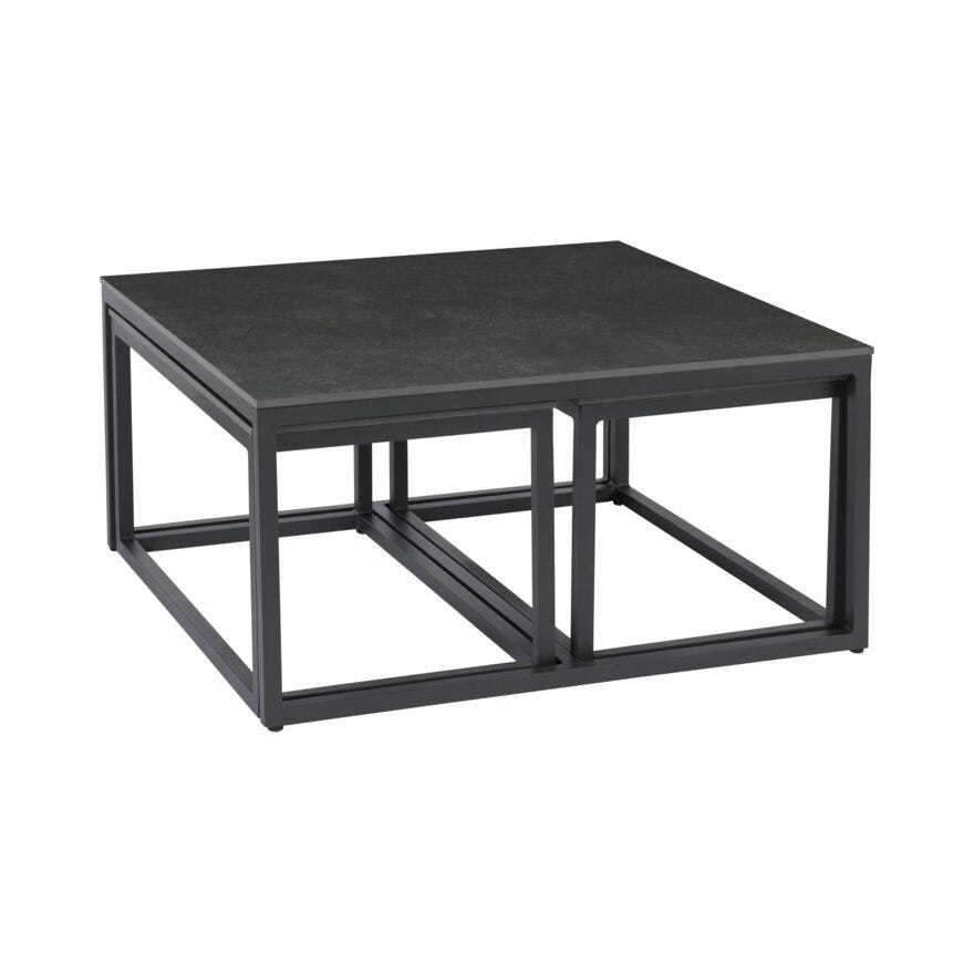 Signature Collection By Halvor Bakke GARDEN Sofabord 90x90 cm i Svart
