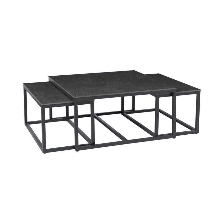 Signature Collection By Halvor Bakke GARDEN Sofabord 90x90 cm i Svart