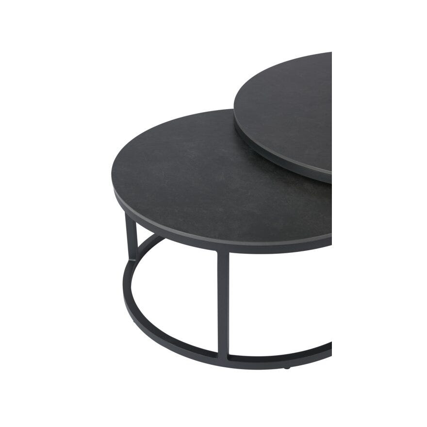 Signature Collection By Halvor Bakke GARDEN Rundt sofabord Ø100 cm i Svart