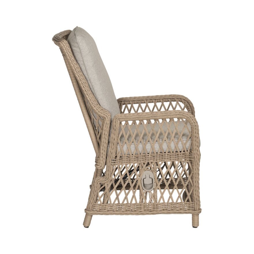 NORA Spisestol i Beige/natur