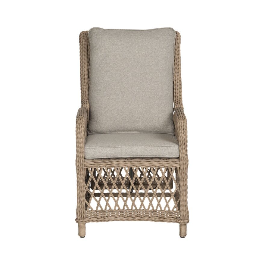 NORA Spisestol i Beige/natur