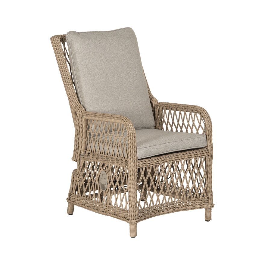 NORA Spisestol i Beige/natur