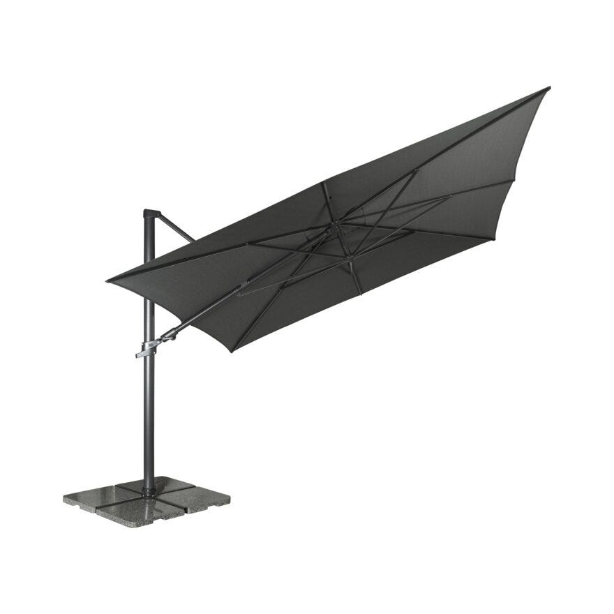 Hartman SOLAR FLEX Sideparasoll 300x300 cm i Grå