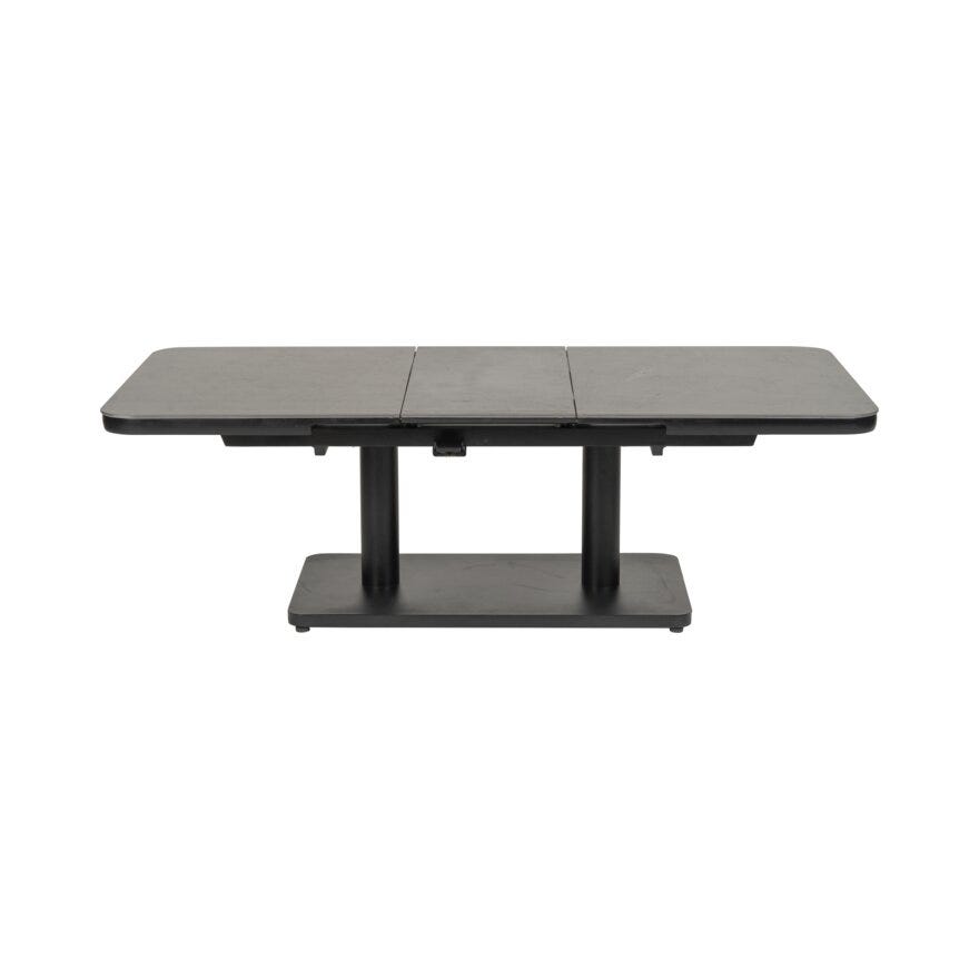 VARA Sofabord 90x140/180 cm i Svart