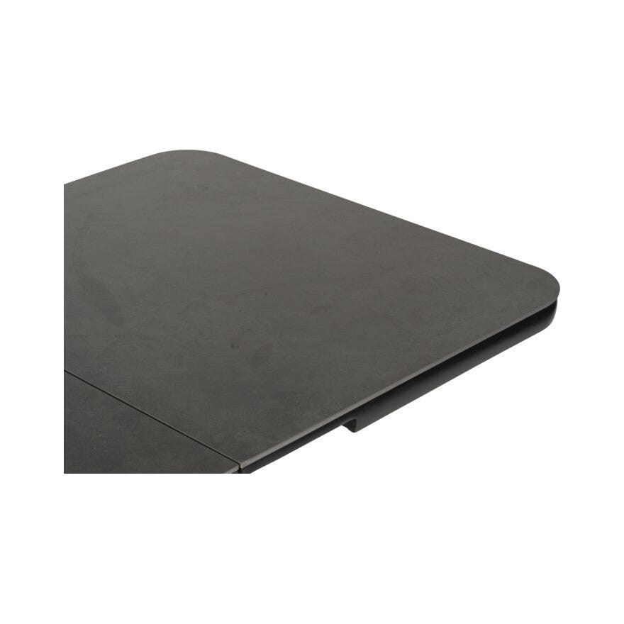 VARA Sofabord 90x140/180 cm i Svart