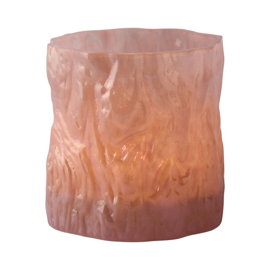 Magnor BARK Vase H12 cm i Rosa
