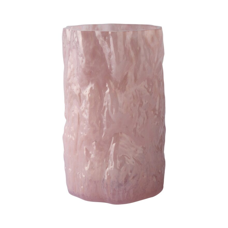 Magnor BARK Vase H19 cm i Rosa