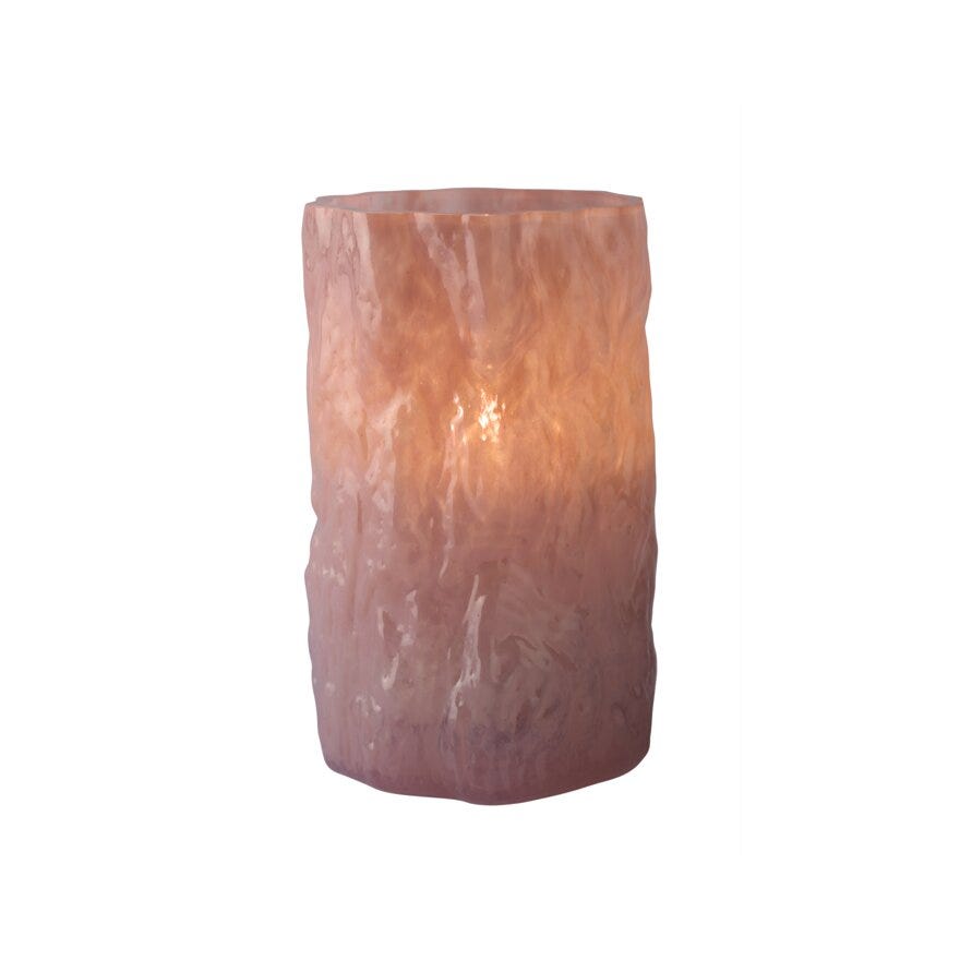 Magnor BARK Vase H19 cm i Rosa