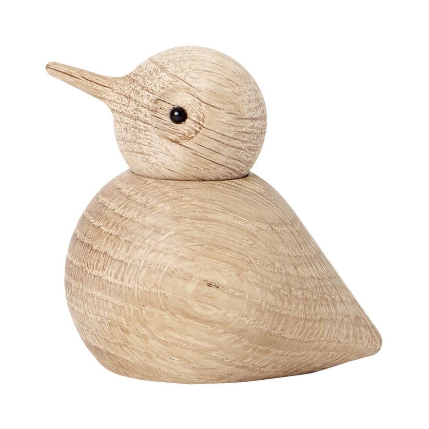 Andersen BIRDIE Figur Ø6 cm i Beige/natur