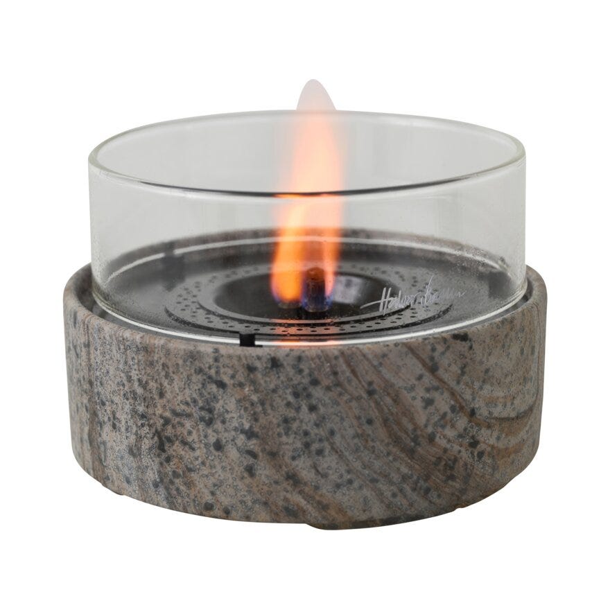 TenderFlame CAFÈ BY HALVOR BAKKE Bordlykt Ø19 cm i Grå designet av Halvor Bakke