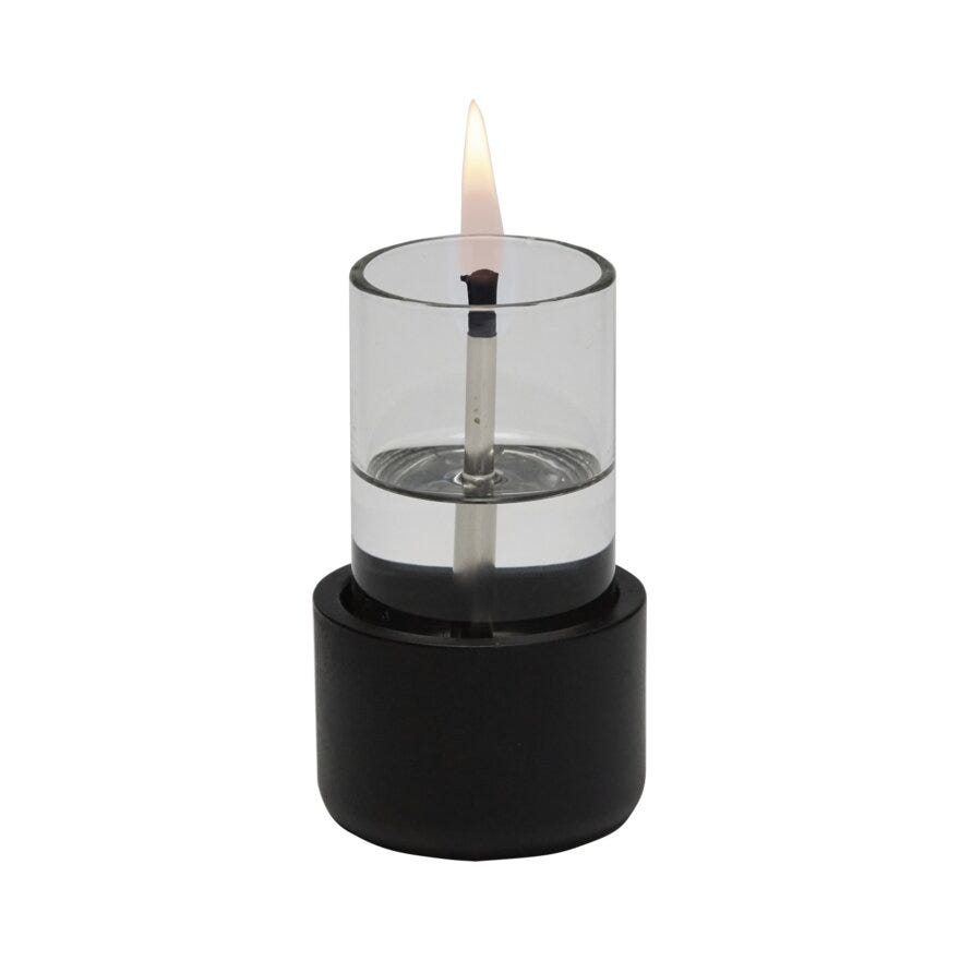 TenderFlame CANDLE Bordlykt Ø5.6 cm i Svart