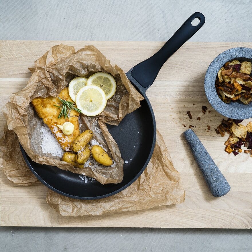 CHEF ØRJAN Stekepanne Ø28 cm i Svart