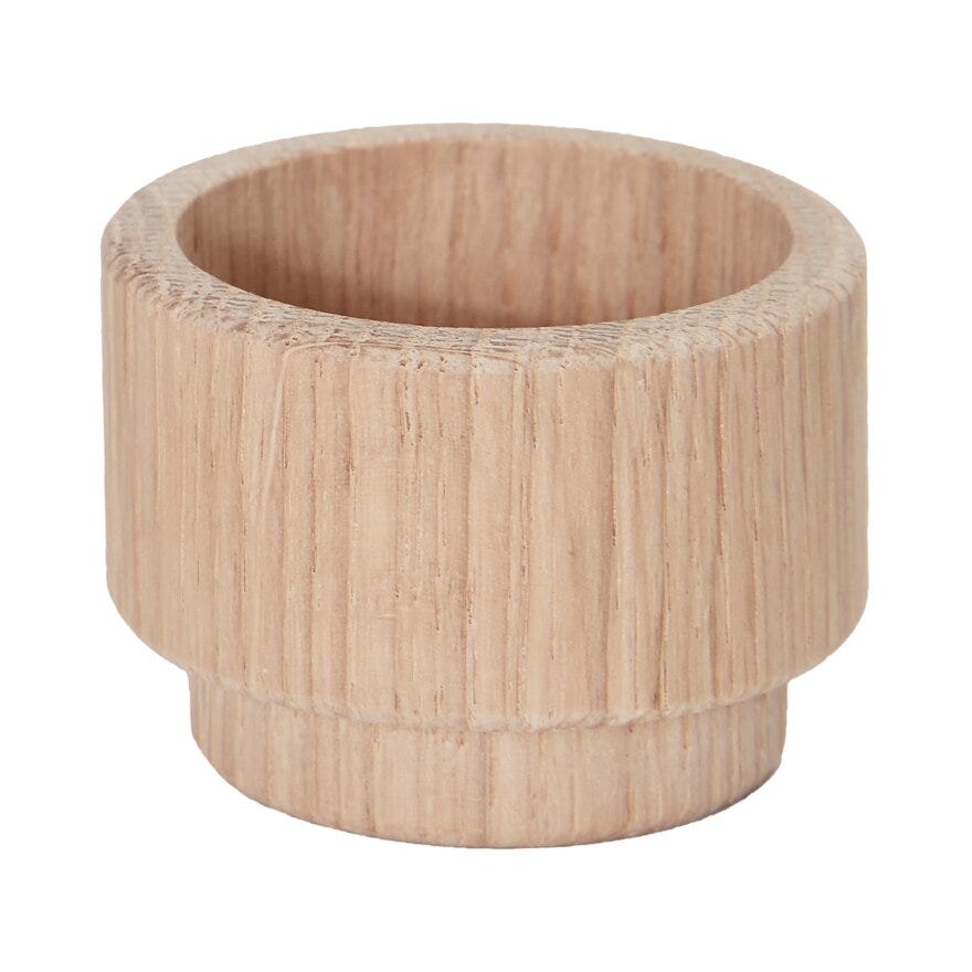Andersen CREATE ME Telysholder H3.5 cm i Beige/natur