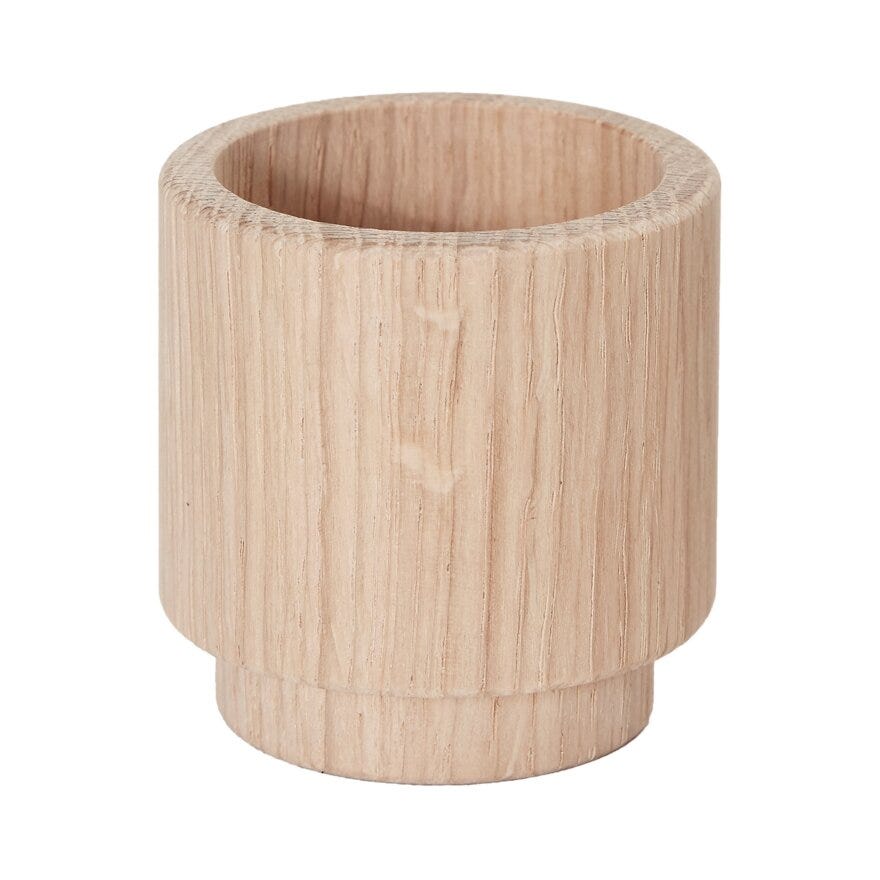 Andersen CREATE ME Telysholder H5 cm i Beige/natur