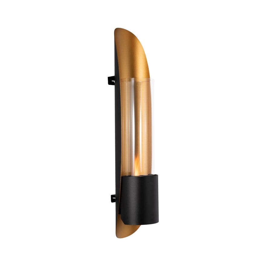 TenderFlame CYCLOFLAME Vegglykt 23x20 cm i Svart