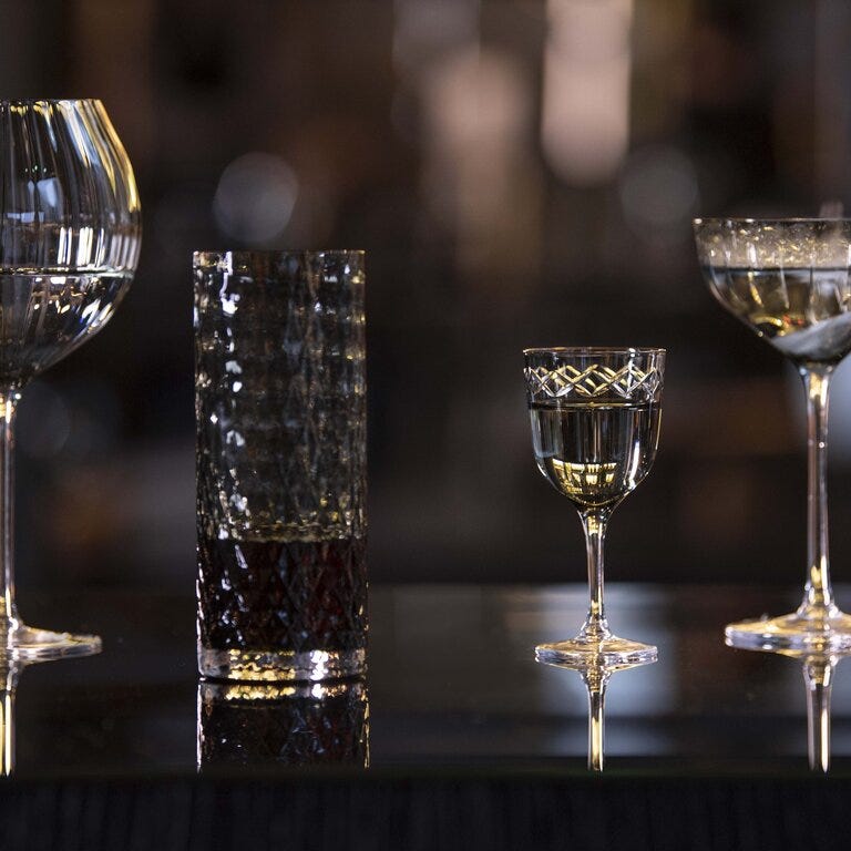 Magnor DRINK Dramglass i Grå designet av Halvor Bakke