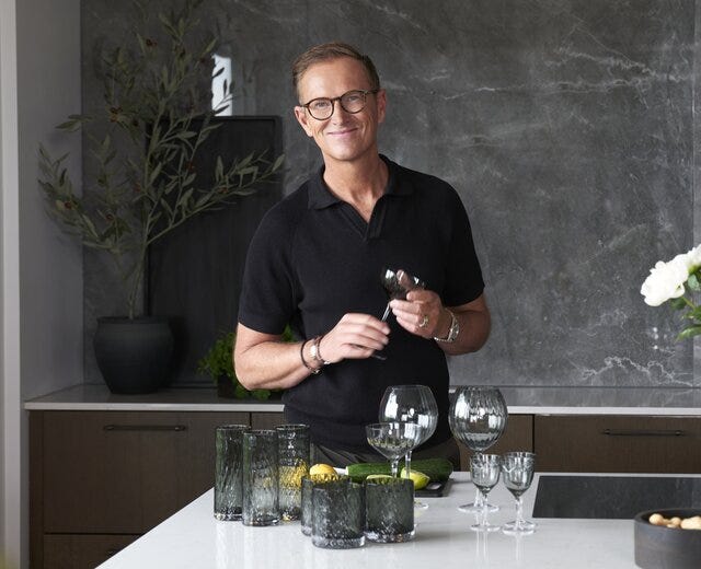 Magnor DRINK Tumbler glass i Grå