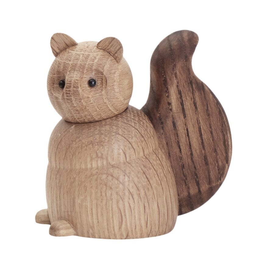 Andersen EKORN Figur 7x5 cm i Beige/natur
