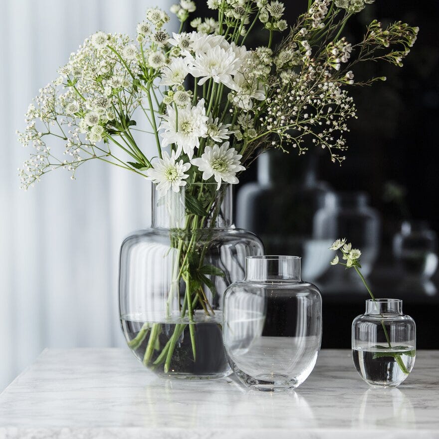 Magnor FAMILY Vase H26 cm i Klar designet av Finn Schøll