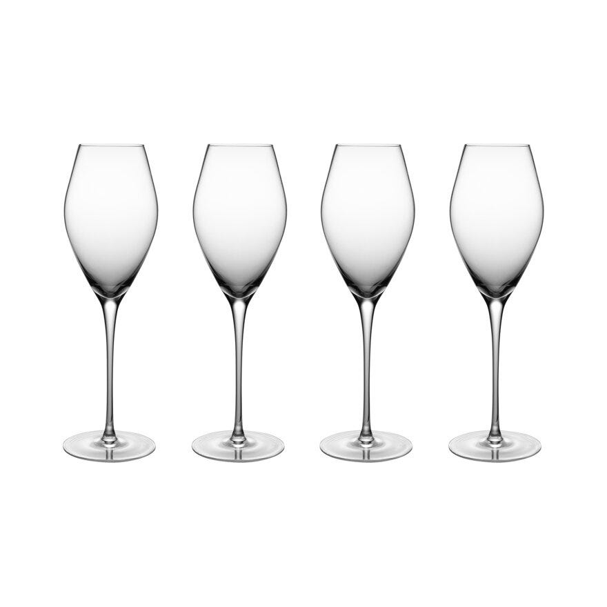 Magnor FRYD Champagneglass 24CL cm i Klar designet av Teresa Bergerud