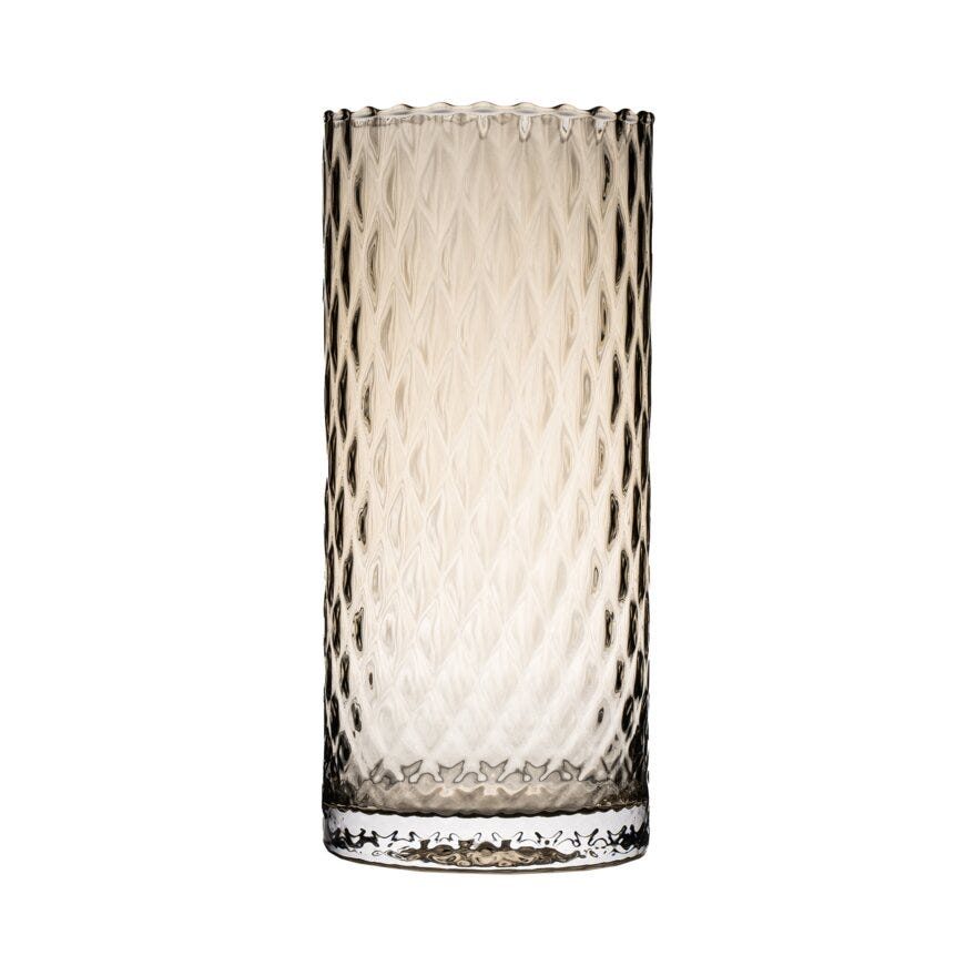 Magnor HARLEKIN Vase H28 cm i Brun designet av Halvor Bakke