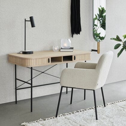 Nola skrivebord 120x60