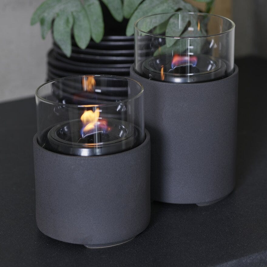 TenderFlame IVY Bordlykt Ø16 cm i Svart