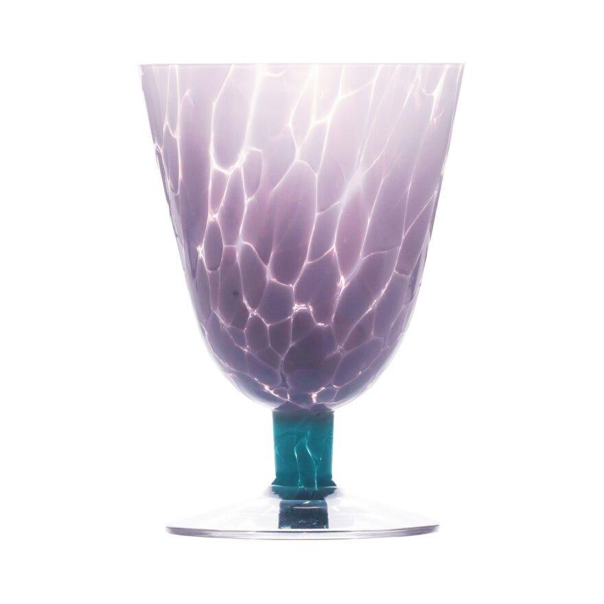 Magnor JUBALONG Drikkeglass Ø9 cm i Lilla designet av Camilla Prytz