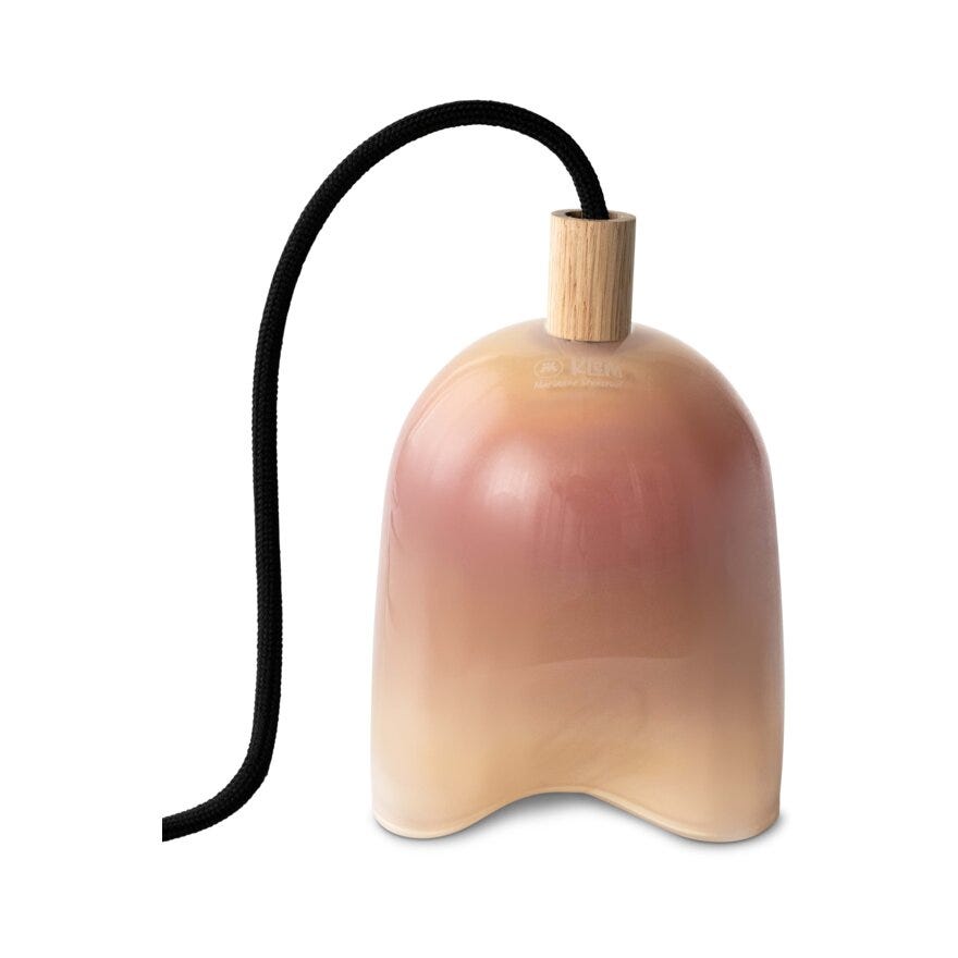Magnor KLEM Lampe Ø12 cm i Hvit designet av Marianne Stensrud