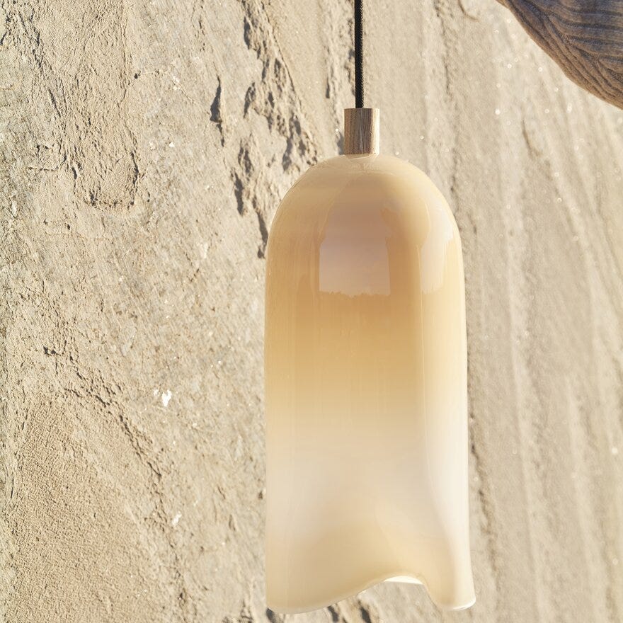 Magnor KLEM Lampe Ø15 cm i Hvit designet av Marianne Stensrud