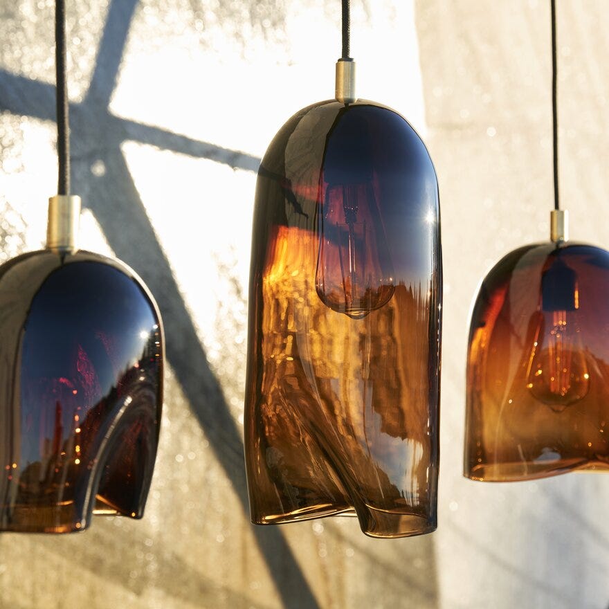 Magnor KLEM Lampe Ø15 cm i Grønn designet av Marianne Stensrud