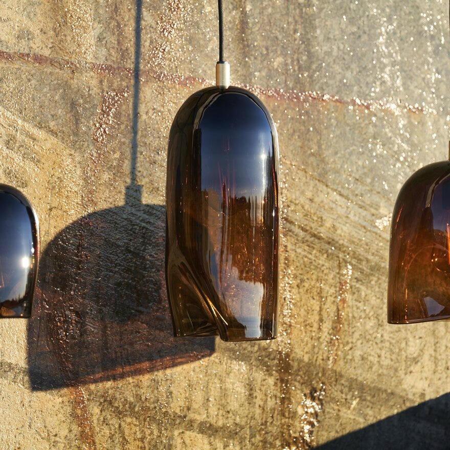 Magnor KLEM Lampe Ø15 cm i Grønn designet av Marianne Stensrud