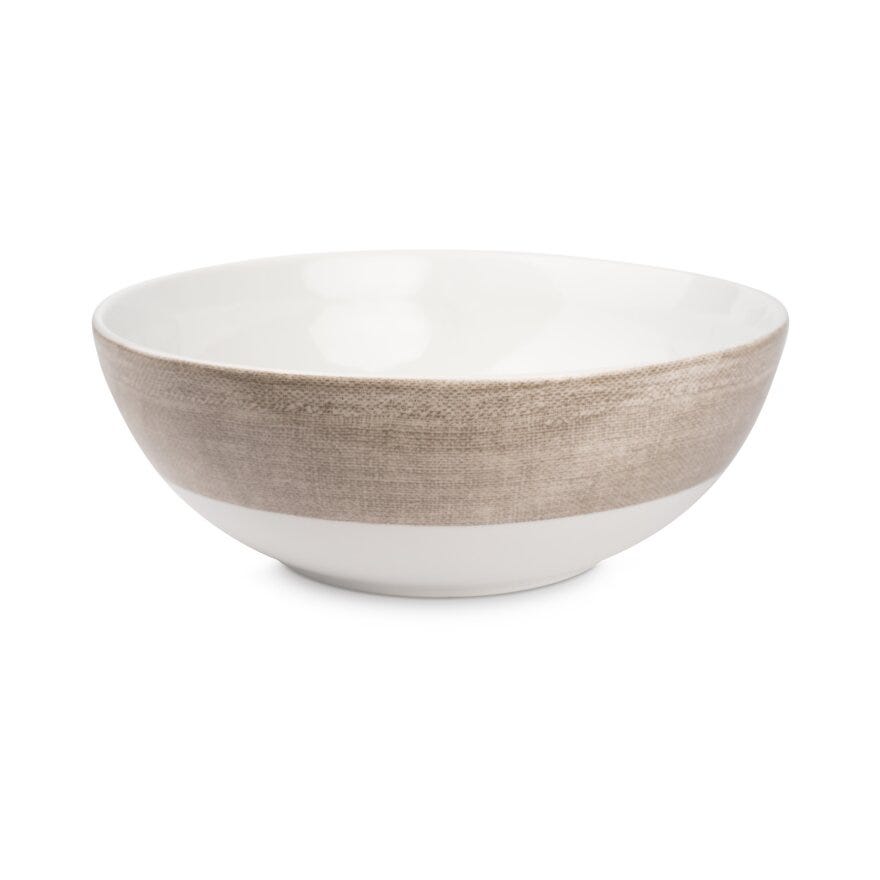 Magnor LINEN Bolle Ø23 cm i Hvit designet av Halvor Bakke