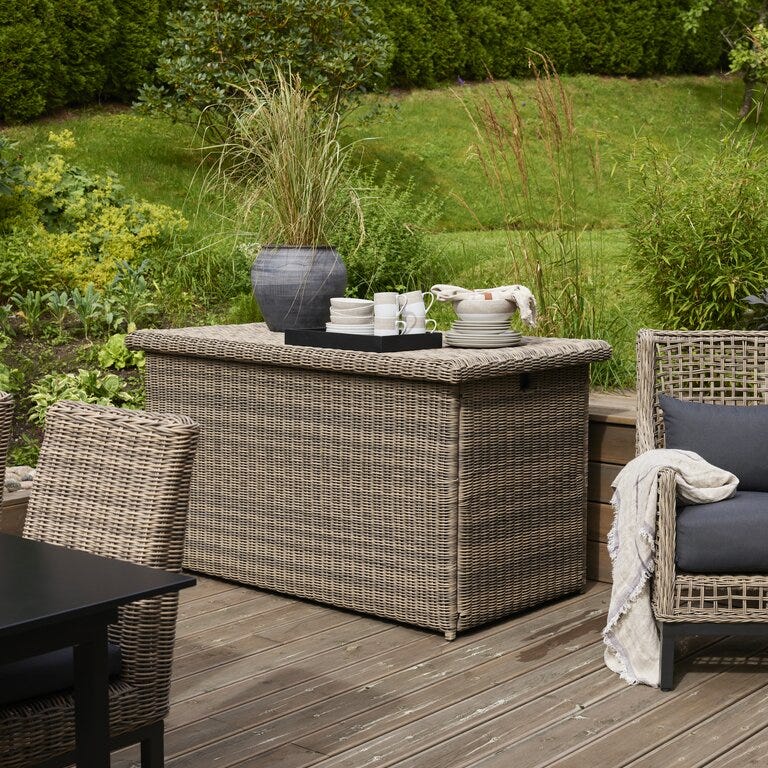 Magnor LINEN Krus CL35 cm i Hvit designet av Halvor Bakke