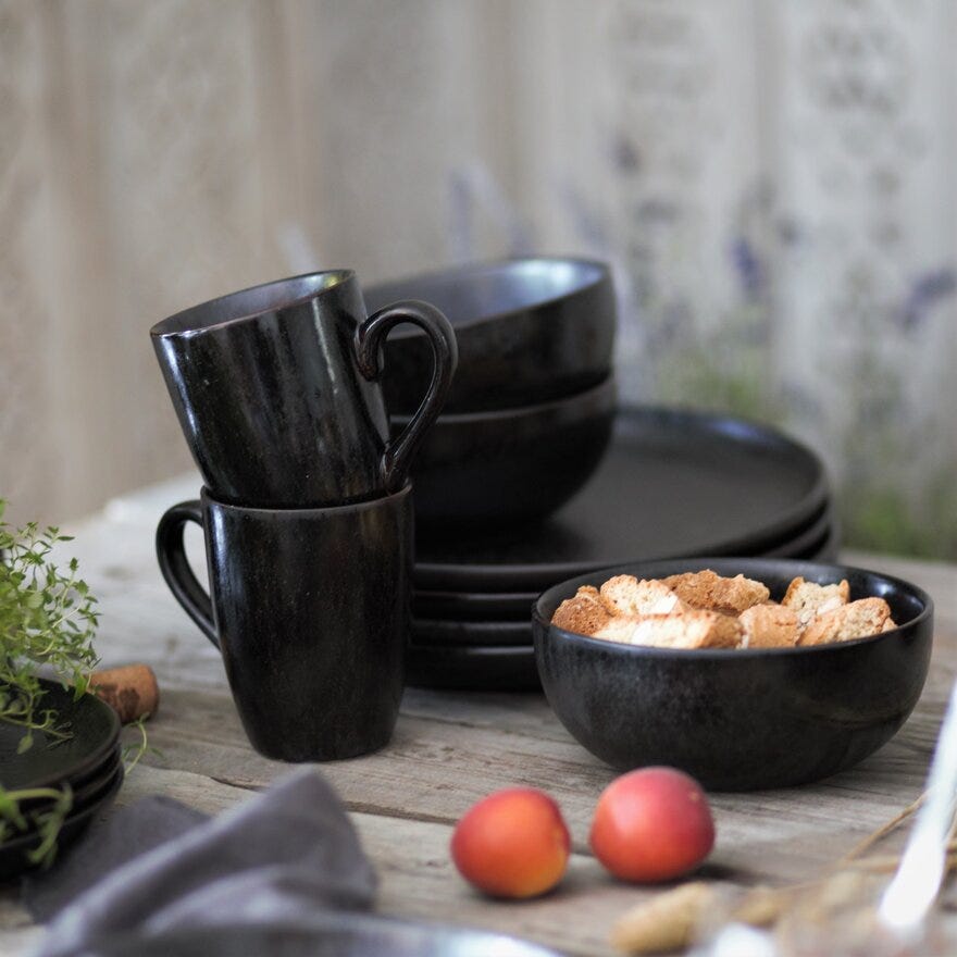 Stiernholm MØRKE Krus CL32 cm i Svart