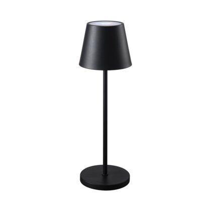 Stiernholm MOVE Bordlampe oppladbar Ø12 cm i Svart