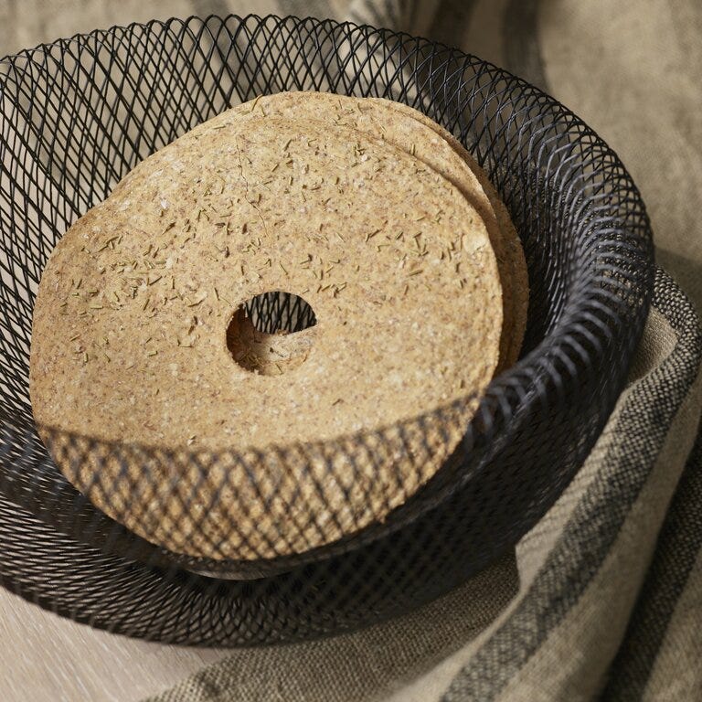 NEST Fruktkurv 15x29 cm i Svart